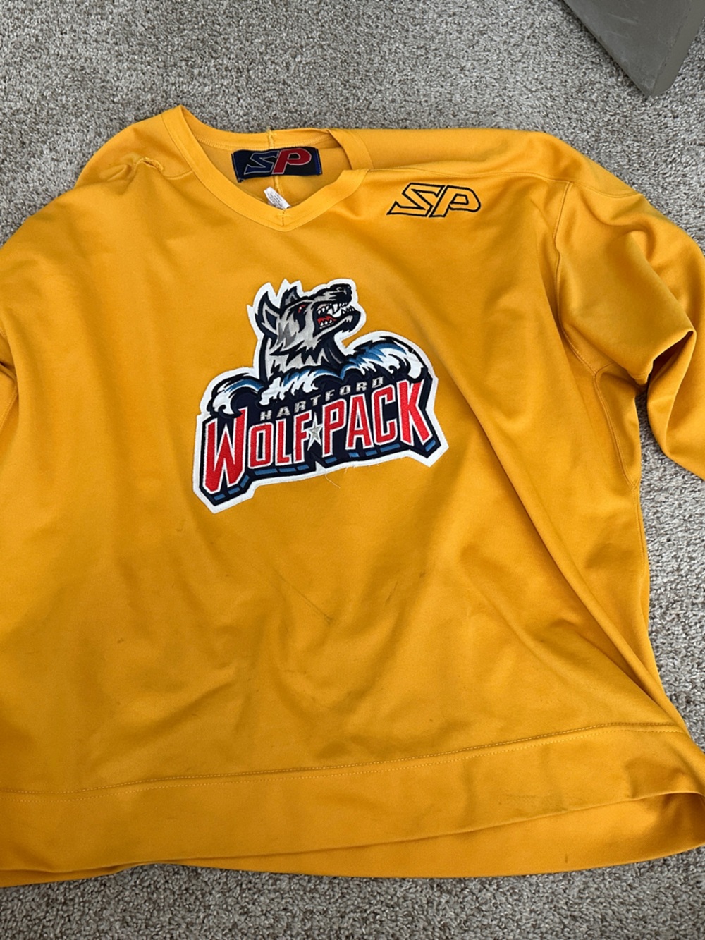 Wolfpack Yellow Crewneck Sweater - Men's